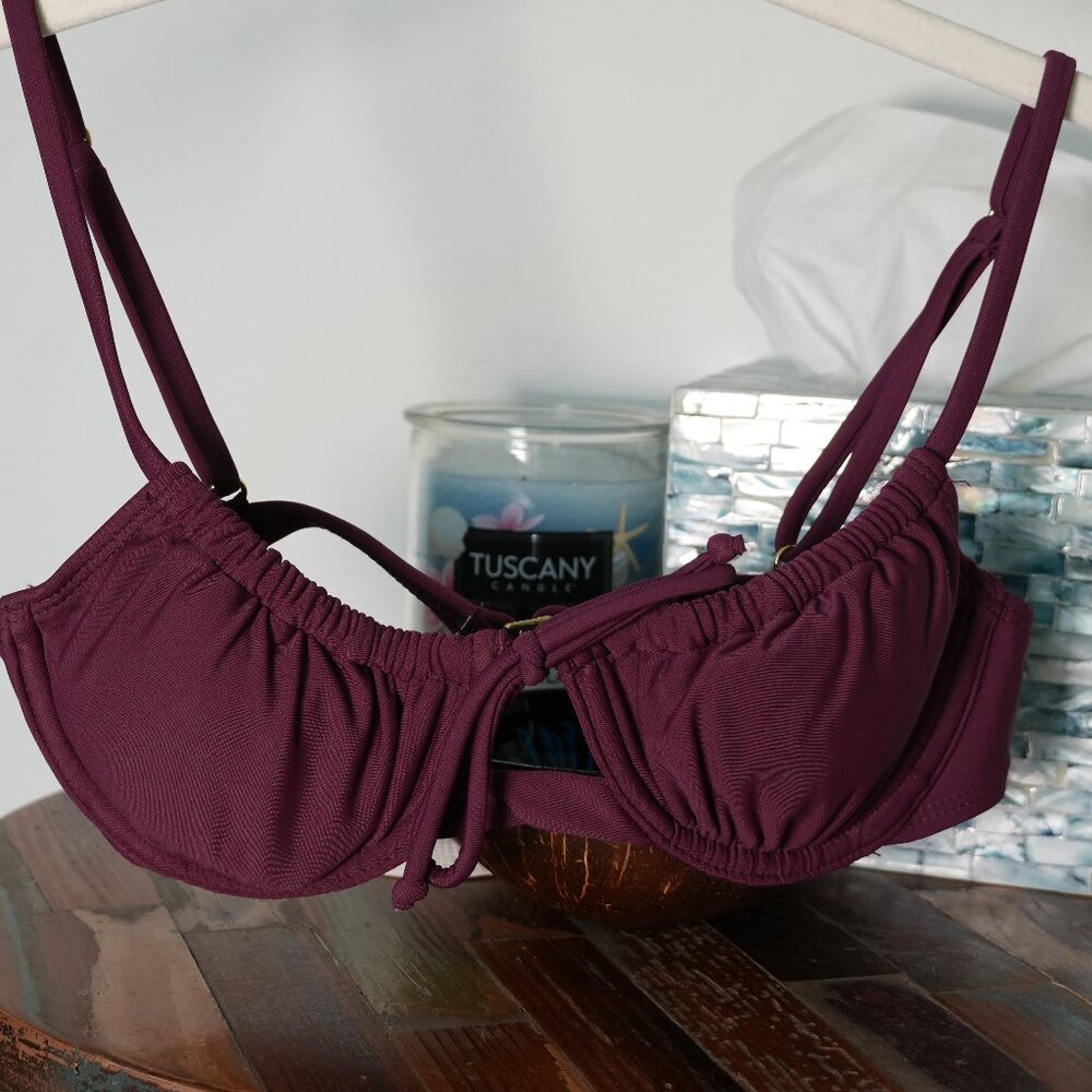 Target: Purple Bikini Bra Top - Size XS